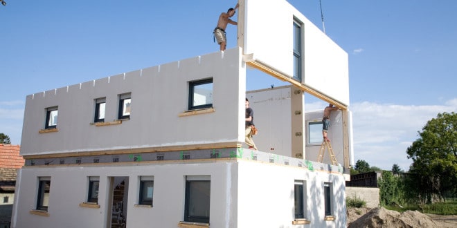 Maison préfabriqué en bois